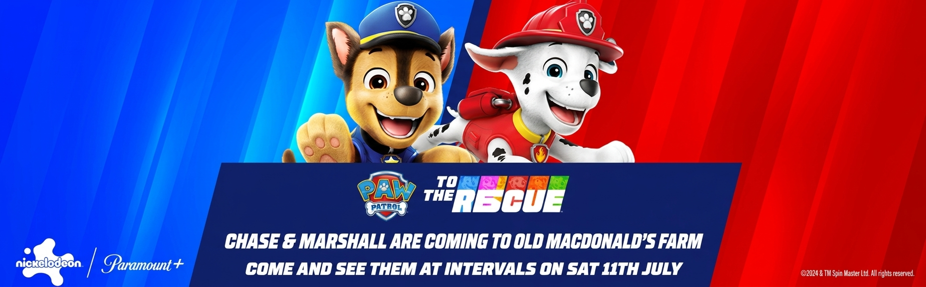PAW Patrol - Chase & Marshall
