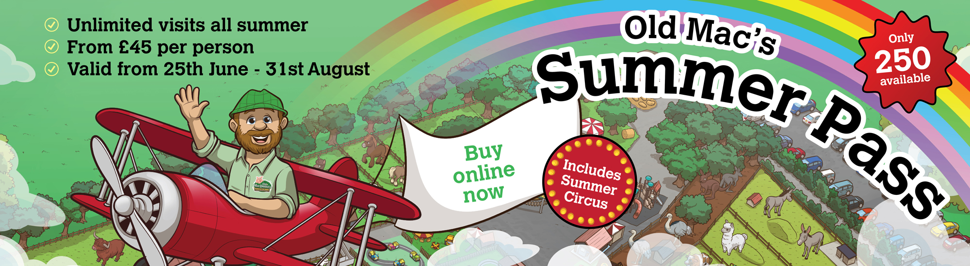 Summer Pass - Unlimited Visits!