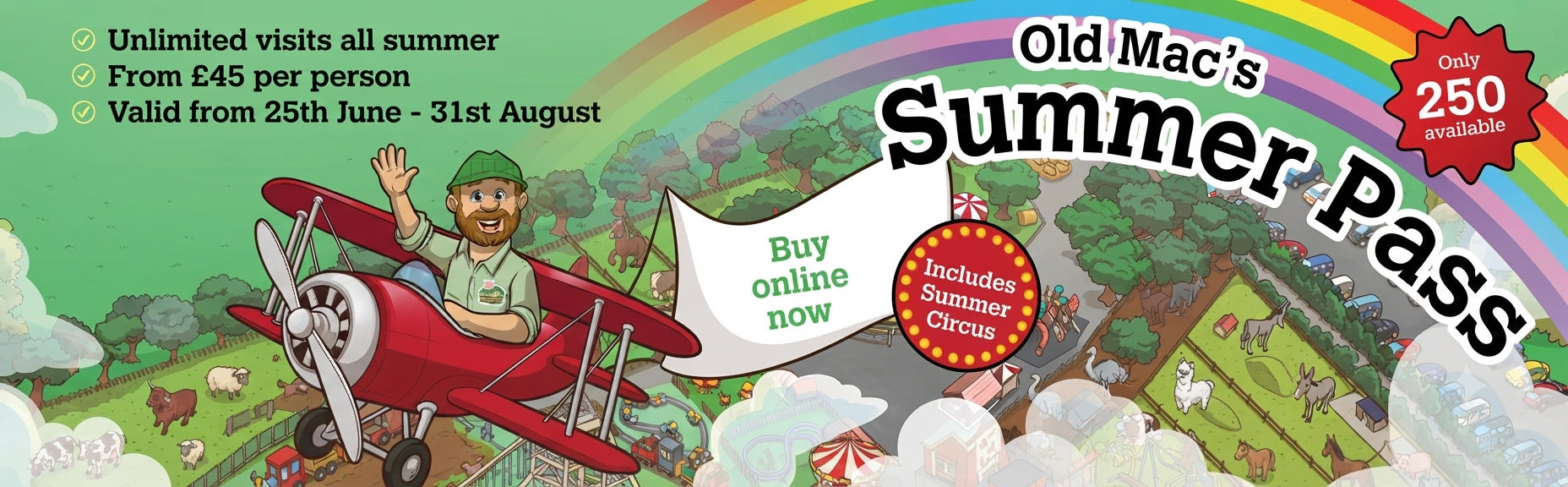 Summer Pass - Unlimited Visits!